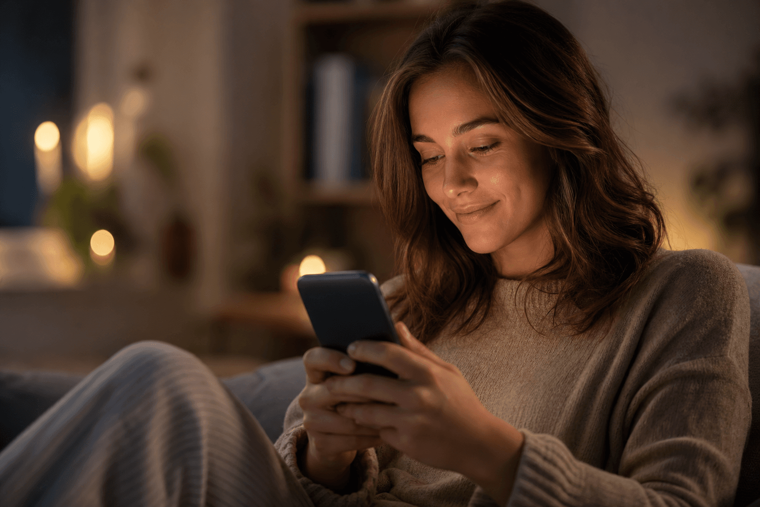 Private secure messaging on mobile
